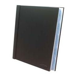 Acco Brands Inc. Notebook,College Rule,5 Tabs,100 Sheets,6 x9 ,Black (WLJ55761)