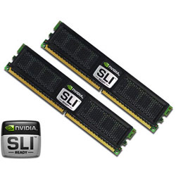OCZ Technology OCZ NVIDIA SLI Ready 2GB ( 2 X 1GB ) PC2-6400 800MHZ DDR2 240-pin EPP Memory