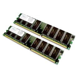 OCZ Technology Value 2GB DDR SDRAM Memory Module - 2GB (2 x 1GB) - 400MHz DDR400/PC3200 - DDR SDRAM - 184-pin DIMM