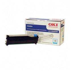 OKIDATA Oki Cyan Toner Cartridge Drum For C3400 Series Printers - Cyan