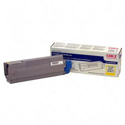 OKIDATA Oki Yellow Toner Cartridge For C5500n and C5800Ldn Printers - Yellow