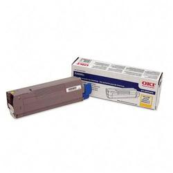 OKIDATA Oki Yellow Toner Cartridge For C6000n and C6000dn Printers - Yellow