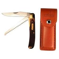 Schrade Old Timer, Buzz Saw Trapper, 2 Blades, Field Pick/tweezers