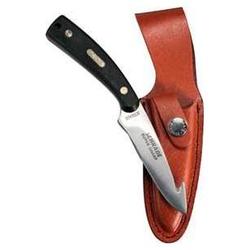 Schrade Old Timer, Guthook Skinner, Sure Grip Handle, Plain, Leather