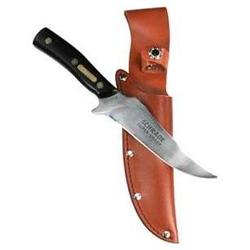 Schrade Old Timer, Sharpfinger, Sure Grip Handle, Leather Sheath