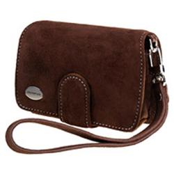 Olympus Premium Compact Suede Case - Suede - Chocolate