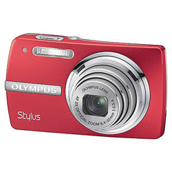 OLYMPUS IMAGING AMERICA Olympus Stylus 820 All-Weather 8 Megapixel Digital Camera - Red