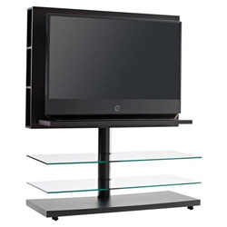 OmniMount Studio 3B Series - 2 Shelf Flat Panel Floor Stand with Flat Panel Adapter