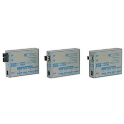 OMNITRON SYSTEMS Omnitron FlexPoint GX Twisted Pair to Fiber Media Converter - 1 x RJ-45 , 1 x LC - 1000Base-T, 1000Base-LX