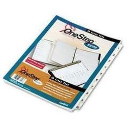 Cardinal Brands Inc. OneStep® More Index System with Table of Contents, White Tabs 1-10, 1 Set (CRD67013)