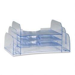 RubberMaid Optimizers™ Multifunctional Desktop Sorter, Letter/A4 Size, Clear (RUB98600)