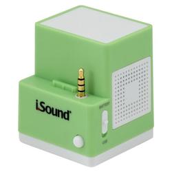 i.SOUND dreamgear i.Sound Audio Dock Speaker System - 0.25W (RMS) - Green