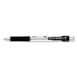 Pentel Of America .e-Sharp™ Mechanical Pencil, .5mm lead, Black Barrel (PENAZ125A)