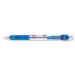 Pentel Of America .e-Sharp™ Mechanical Pencil, .5mm lead, Sky Blue Barrel (PENAZ125S)