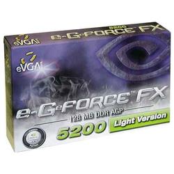 EVGA eVGA GeForceFX 5200 Video Card / 128MB DDR / AGP 8X / TV Out