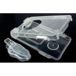 ezGear Ultra Clear iPod Video Case - Acrylic - Clear