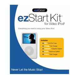 ezGear ezStart Starter Kit for Apple iPod 5G Video 30GB - Frost White