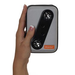 Portable Sound Lab iMainGo Portable Speakers for iPod- Grey