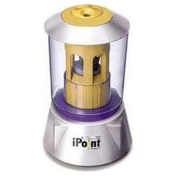 Acme United Corporation iPoint™ Electric Pencil Sharpener, Auto Cut Off Sensor, Silver, Office Version (ACM14201)