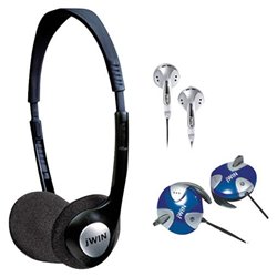 JWIN jWIN Jhp900 Headphones CoMBination Pack