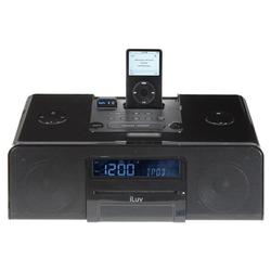 Iluv jWIN iLuv I199BLK Bluetooth iPod Clock Radio - LCD