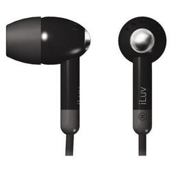 JWIN jWIN iLuv i301BLK Ultra Lightweight Earphone - - Black (I301BLK)