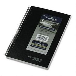 Mead Products 1 Subject Wirebound Business Notebook, 8x5, Legal Ruled, 80 Sheets