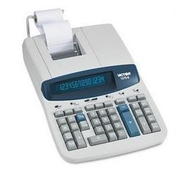 Victor 1570 6 2 Color Commercial Printing Calculator, 14 Digit, Loan Functions