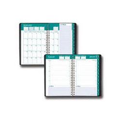 House Of Doolittle 2008 ExpressTrack Daily/Monthly Appointment Book, Hourly Appointments, 5 x 8 , Black