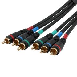 Eforcity 3 RCA Component Video Cable, 25 ft by Eforcity