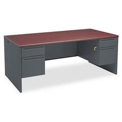HON 38000 Series Double Pedestal Desk (HON38180NS)