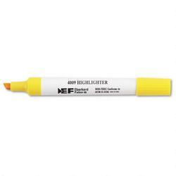 Faber Castell/Sanford Ink Company 4009® Highlighter, Chisel Tip, Yellow Ink, Dozen