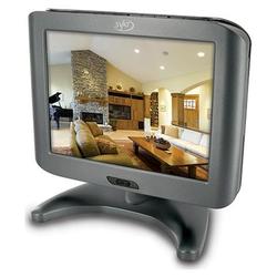 SVAT 8 Ultra Slim LCD Surveillance Monitor with 2 Security Camera Inputs