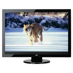 AOC 619Fh Widescreen LCD Monitor - 26 - 1920 x 1200 @ 60Hz - 3ms - 0.287mm - 10000:1 - Piano Black