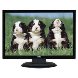 AOC 919SWA1 Widescreen LCD Monitor - 19 - 1440 x 900 @ 75Hz - 5ms - 0.285mm - 3000:1 - Piano Black
