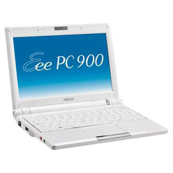 ASUS - EEEPC ASUS Eee PC 900-W047 Notebook - Intel 900MHz - 8.9 WSVGA - 1GB DDR2 SDRAM - 16GB SSD - Wi-Fi, Fast Ethernet - Linux - Pearl White