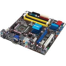 Asus ASUS P5Q-EM Desktop Board - Intel G45 - Enhanced SpeedStep Technology - Socket T - 1600MHz, 1333MHz, 1066MHz, 800MHz FSB - 16GB - DDR2 SDRAM - DDR2-1066/PC2-850