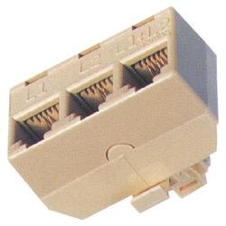 AT&T 00506 Triplex Adaptor - Ivory