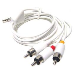 Cables4PC AV VIDEO RCA CABLE FOR IPOD NANO VIDEO 30G 60G PHOTO