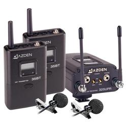 Azden AZDEN UHF DUAL-CHAN WRLS LAVALIER MIC SYSTEM NIC