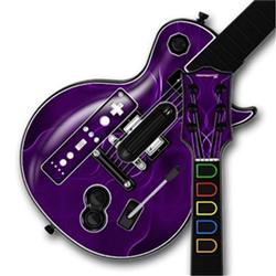 WraptorSkinz Abstract 01 Purple Skin by TM fits Nintendo Wii Guitar Hero III (3) Les Paul Controller