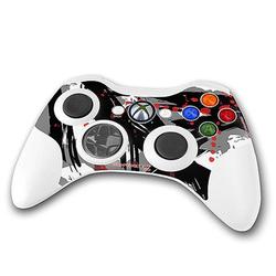 WraptorSkinz Abstract 02 Red Skin by TM fits XBOX 360 Wireless Controller (CONTROLLER NOT INCLUDED)