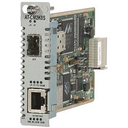 ALLIED TELESIS, INC. Allied Telesis SFP Media Converter Line Card - 1 x 10/100/1000Base-T - Line Card