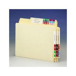 Smead Manufacturing Co. Alpha Z® Color Coded Labels, Second Letter Starter Set, A Z, 2200 Labels/Box