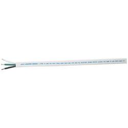 Ancor White Triplex Cable 100' 14/3 (White, Black, Green)