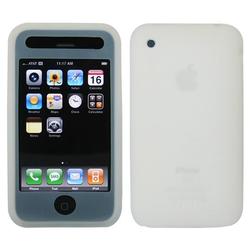 IGM Apple iPhone 3G Silicone Case Clear + Car Charger Adapter Plug Cable
