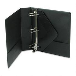 Wilson Jones/Acco Brands Inc. Basic Vinyl D Ring Binder with Label Holder, 2 Capacity, Black