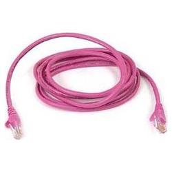 BELKIN CABLES Belkin Cat. 6 UTP Patch Cable - 1 x RJ-45 - 1 x RJ-45 - 10ft - Pink