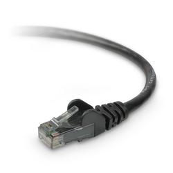 BELKIN COMPONENTS Belkin Cat. 6 UTP Patch Cable - 1 x RJ-45 - 1 x RJ-45 - 15ft - Black