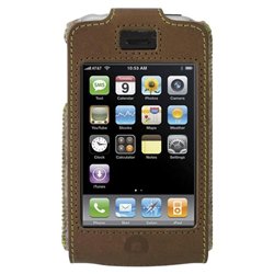 BELKIN COMPONENTS Belkin Eco Friendly Case for iPhone 3G - Leather - Walnut